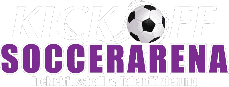 Kick Off Soccerarena Logo Weiß
